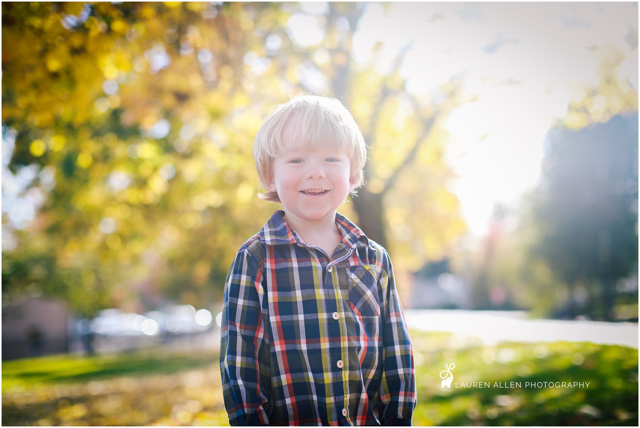 2016,3 year old,Boy,Brady,Fall,Family,Lauren Allen Photography,Mom,Oregon,Portland,Rara,Tree,candid,carefree,child,child photographer,childhood,grandma,kid,laugh,leaves,me,natural light,october,outdoors,outside,plaid,playing,preschooler,yellow,