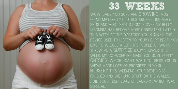 33 weeks pregnancy